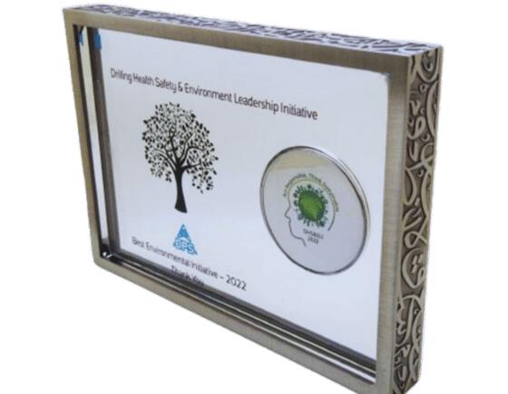 Large Crystal K9 Award Plaque Decorated Stainless Frame